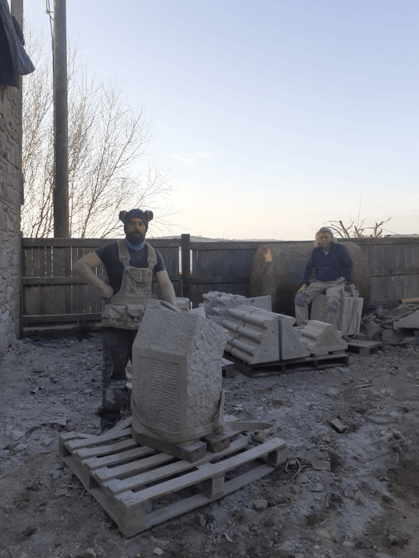 architectural stone work key stone
