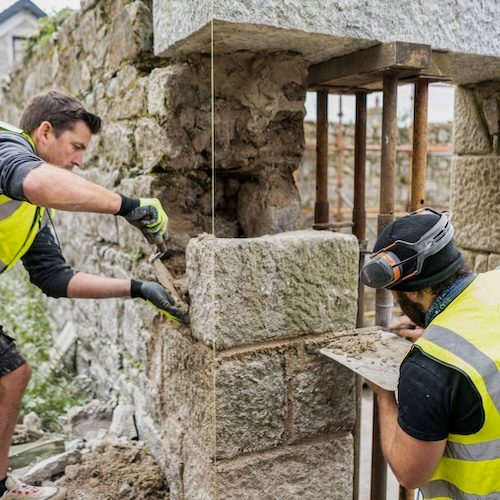 stonemason building in dublin